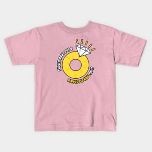 Pineapple Ring On It Kids T-Shirt